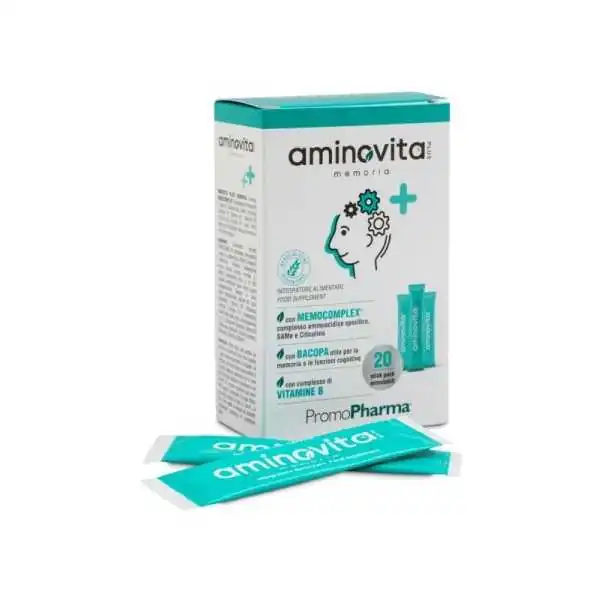 Aminovita Plus Memoria 20 Stick | Farma di Fiducia