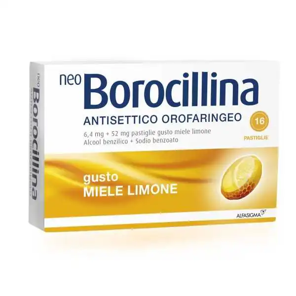 NeoBorocillina Antisettico Limone Miele | Farma di Fiducia