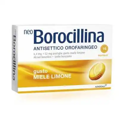 NeoBorocillina Antisettico Limone Miele | Farma di Fiducia