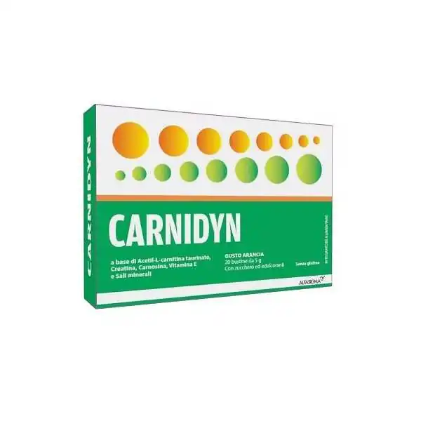 Carnidyn  20 Bustine, ALFASIGMA SpA