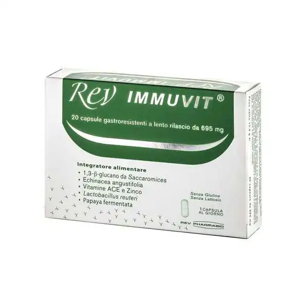 REV IMMUVIT 20 Capsule, REV PHARMABIO Srl