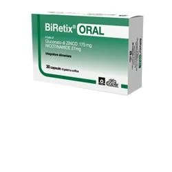 Biretix Oral 30 Capsule, DIFA COOPER SpA