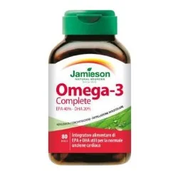 Jamieson Omega 3 Complete 80 Perle | Farma di Fiducia