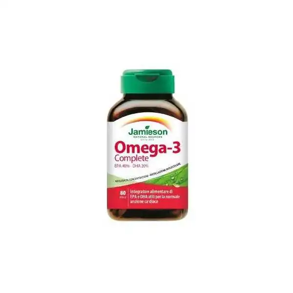 Jamieson Omega 3 Complete 80 Perle | Farma di Fiducia