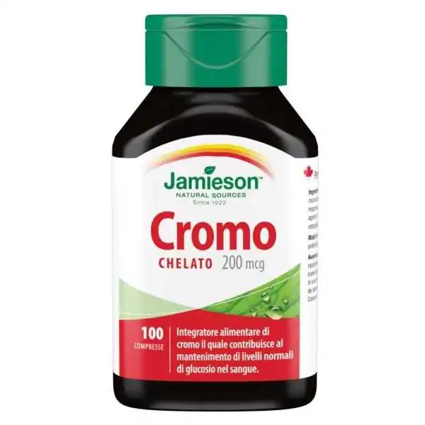 Jamieson Cromo Chelato 100 Compresse | Farma di Fiducia