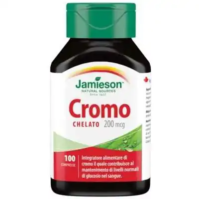 Jamieson Cromo Chelato 100 Compresse | Farma di Fiducia