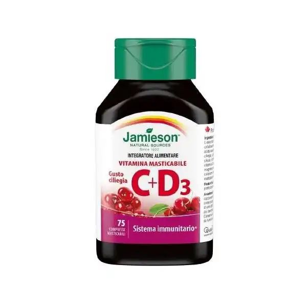 Jamieson Vitamina C500+D 75 Cpr | Farma di Fiducia