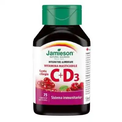 Jamieson Vitamina C500+D 75 Cpr | Farma di Fiducia