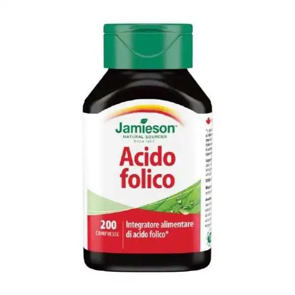 Jamieson Acido Folico 200 Compresse | Farma di Fiducia