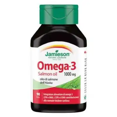Jamieson Salmon Oil Omega 3 90 Perle | Farma di Fiducia