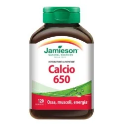 JAMIESON Calcio 650 120 Compresse, JAMIESON