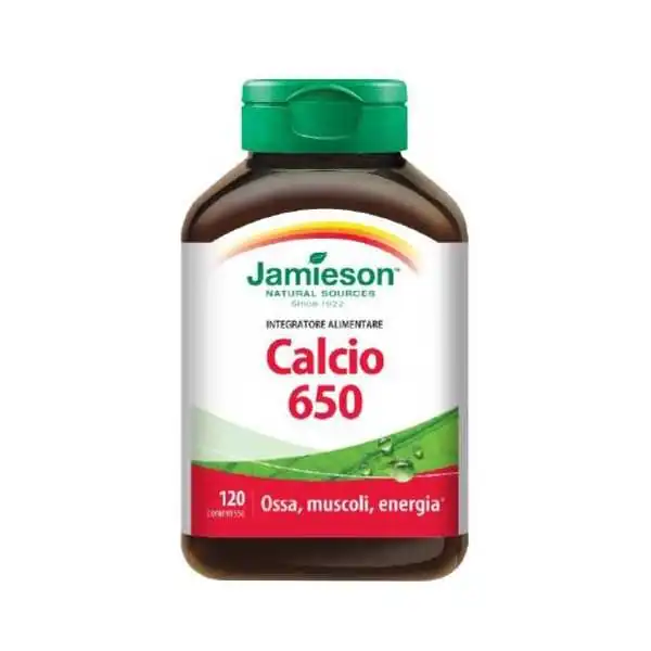 JAMIESON Calcio 650 120 Compresse, JAMIESON