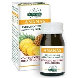 Dr. Giorgini ANANAS ESTRATTO Titolato 60 Pastiglie, VIS GIORGINI SER-VIS