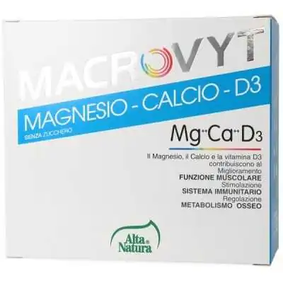 Macrovyt Magnesio Calcio Vit D3 | Farma di Fiducia