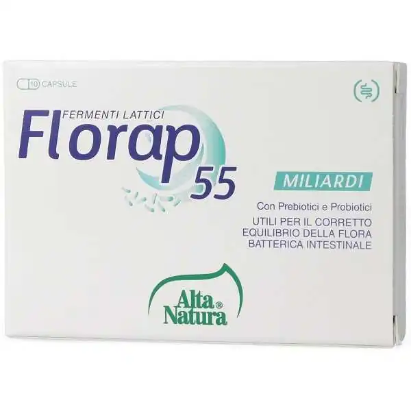 Alta Natura Florap 55 10 Opercoli | Farma di Fiducia