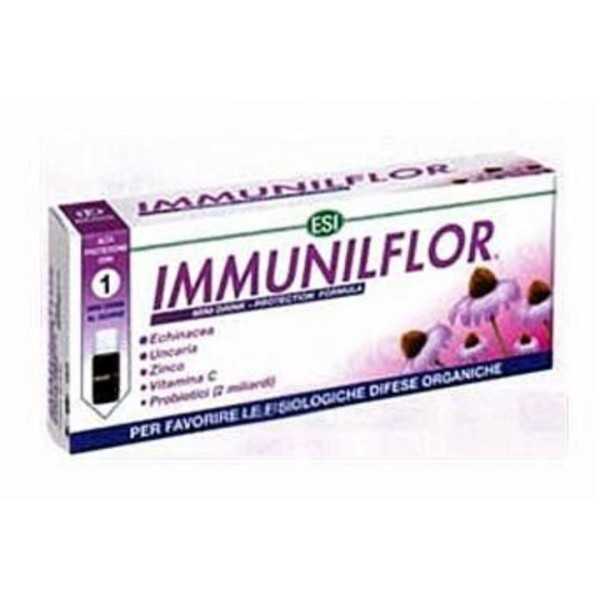 ESI IMMUNILFLOR DIFESE IMMUNITARIE MINI DRINK 12 FLACONCINI, Esi