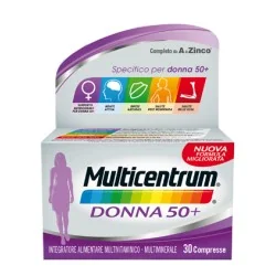 Multicentrum Donna 50+ 60 Compresse, GLAXOSMITHKLINE C.HEALTH.Srl