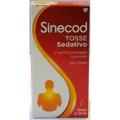 Sinecod Tosse Sedativo 200ml3mg/10g, GLAXOSMITHKLINE C.HEALTH.Srl