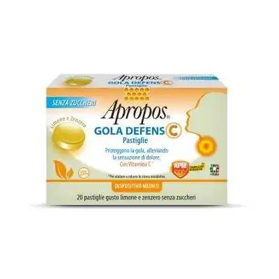 Apropos Gola Defence C Limone / Zenzero | Farma di Fiducia