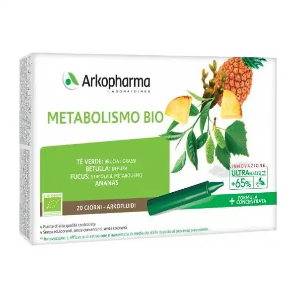 ARKOPHARMA METABOLISMO BIO 20FL | Risparmia in Farmacia