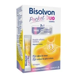 BISOLVON DUO POCKET Lenitivo 14 Bustine, SANOFI SPA