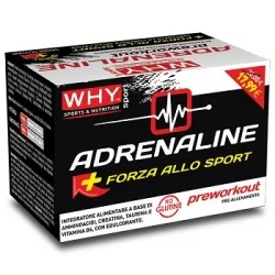 Why Sport Adrenaline 10 Bustine | Farma di Fiducia