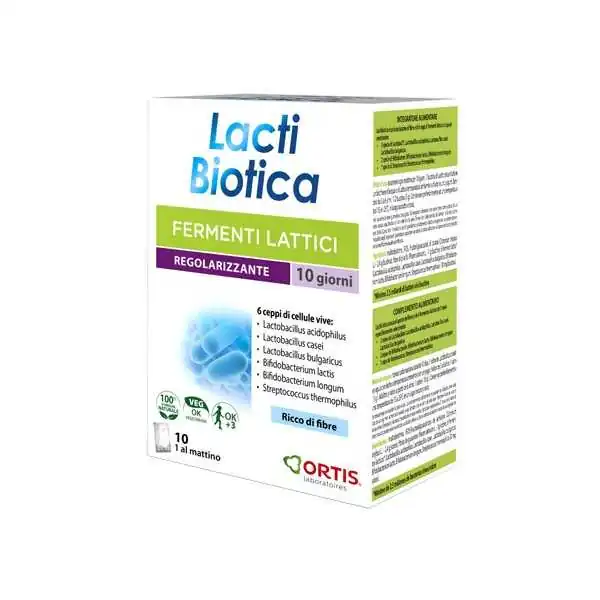 Ortis LactiBiotica 10 Bustine | Farma di Fiducia