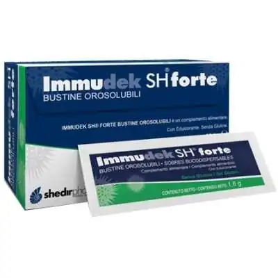IMMUDEK SH FORTE 16 bustine orosolubili, SHEDIR PHARMA Srl Unipersonale