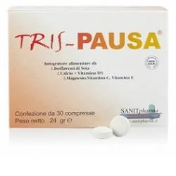 TRIS PAUSA  Enjoyn Your Life 30 Compresse Integratore per la Menopausa, SANITPHARMA Srl