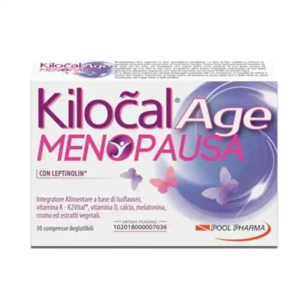 KILOCAL AGE MENOPAUSA 30 Compresse, POOL PHARMA Srl