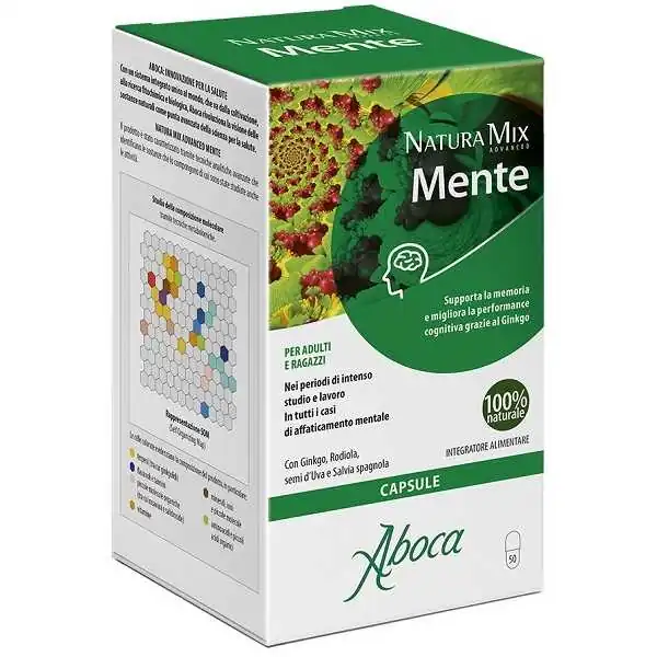 Aboca NaturaMix Advanced Mente 50cps | Risparmia in Farmacia