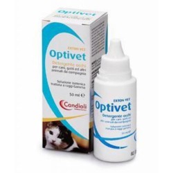 CANDIOLI OPTIVET SOLUZIONE DETERGENTE OCULARE 50ml, Candioli