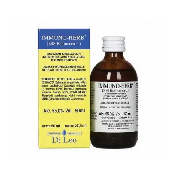 Di Leo Immun-Herb S48 Echinacea 50 ml | Farma di Fiducia