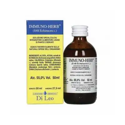 Di Leo Immun-Herb S48 Echinacea 50 ml | Farma di Fiducia