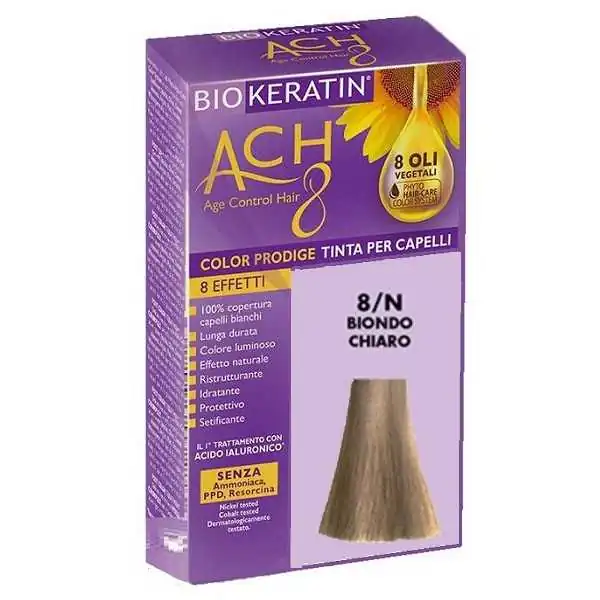 BIOKERATIN ACH8 Biondo chiaro 8/N | Risparmia in Farmacia