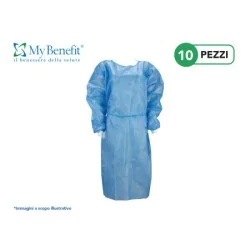 Camice Chirurgico Per Visitatori â Monouso/Non-Sterile (10 Pezzi) | Farma di Fiducia