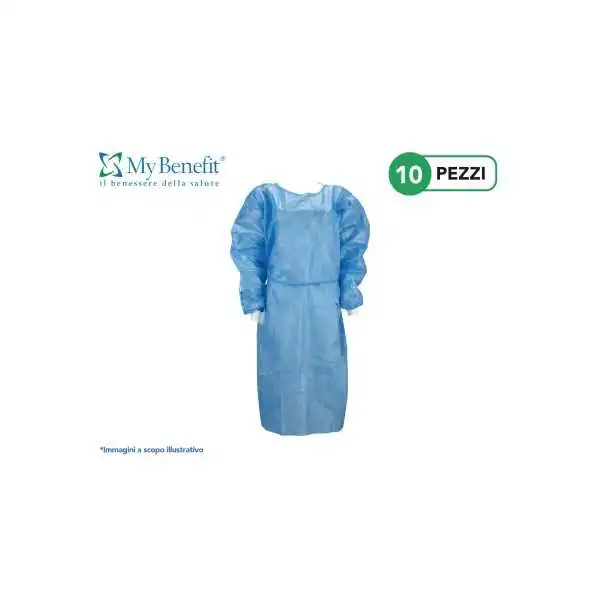 Camice Chirurgico Per Visitatori â Monouso/Non-Sterile (10 Pezzi) | Farma di Fiducia