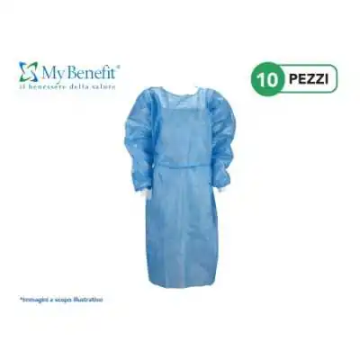 Camice Chirurgico Per Visitatori â Monouso/Non-Sterile (10 Pezzi) | Farma di Fiducia