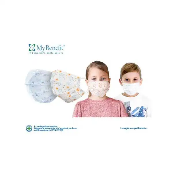10 Mascherine Bambini Certificate | Farma di Fiducia