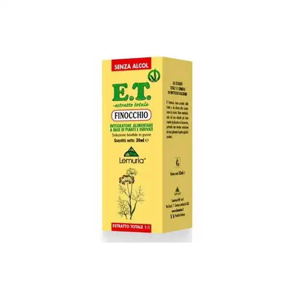 Lemuria Finocchio Estratto Totale 30 ml | Farma di Fiducia