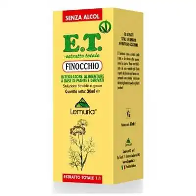 Lemuria Finocchio Estratto Totale 30 ml | Farma di Fiducia