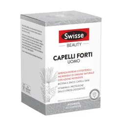 SWISSE Capelli Forti Uomo 30 Compresse, HEALTH AND HAPPINESS (H&amp;H) IT.