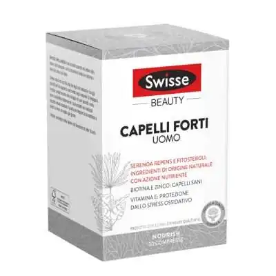 SWISSE Capelli Forti Uomo 30 Compresse, HEALTH AND HAPPINESS (H&amp;H) IT.