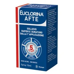 EUCLORINA Afte Spray 15 ml | Farma di Fiducia