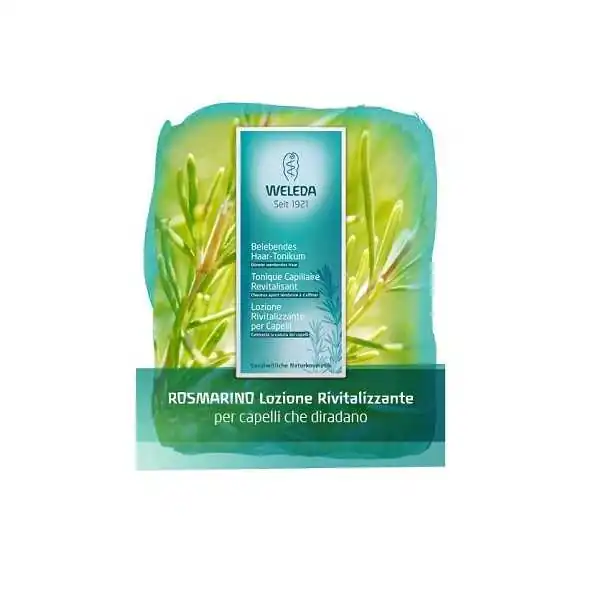 Weleda Lozione rivitalizzante capelli al Rosmarino 100 ml, WELEDA ITALIA Srl