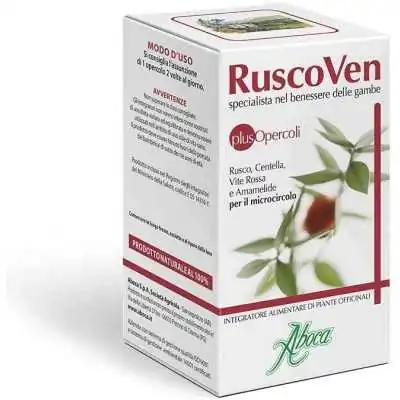 Aboca Ruscoven Plus 50 Opercoli | Farma di Fiducia