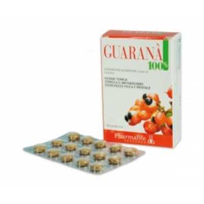 PHARMALIFE GUARANA' 100% 60 COMPRESSE, Pharmalife Research srl