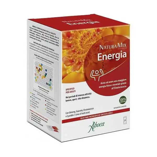 Aboca - Natura Mix Advanced Energia - 20 Bustine