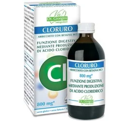 Dr. Giorgini CLORURO 200 ml LIQUIDO Analcolico, DR.GIORGINI SER-VIS Srl