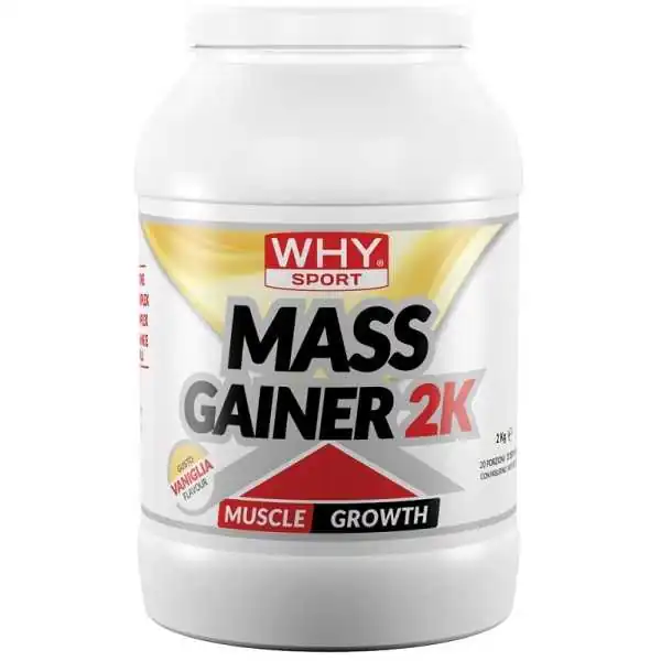 WHY Sport Mass Gainer 2Kg Vaniglia | Farma di Fiducia